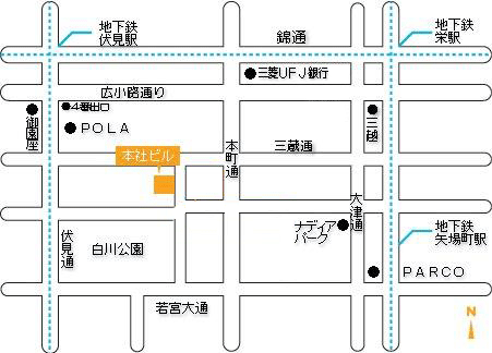 名古屋本社地図